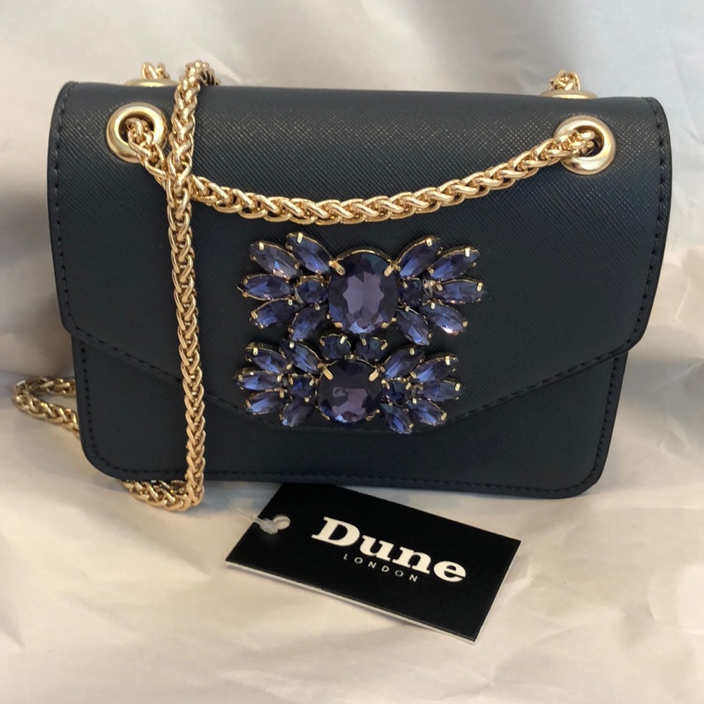 Dune London navy bag